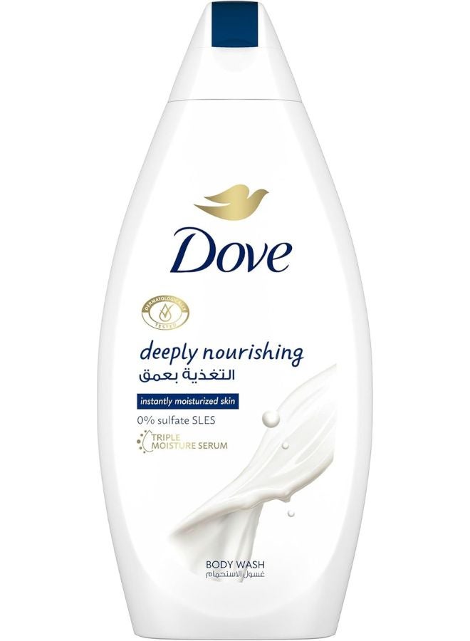 Dove - Deeply Nourishing Body Wash 750ml - Image 1