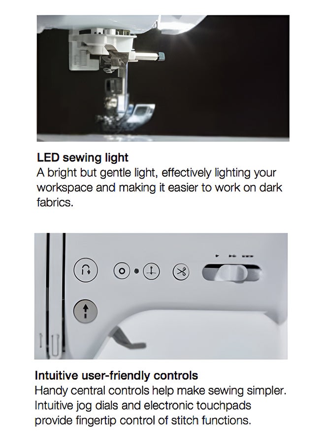 بروذر آلة خياطة INNOV-IS محوسبة طراز A150 أبيض - Image 5