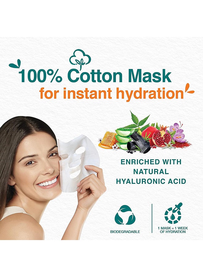 Himalaya - Natural Glow Saffron And Vitamin-C Sheet Mask 30ml - Image 1