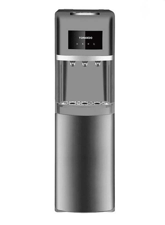 تورنيدو موزع مياه سعة 5.2 لتر مزود بعدد 3 صنابير ماء ساخن وبارد وعادي WDM-H40ADE-S فضي  - Image 1