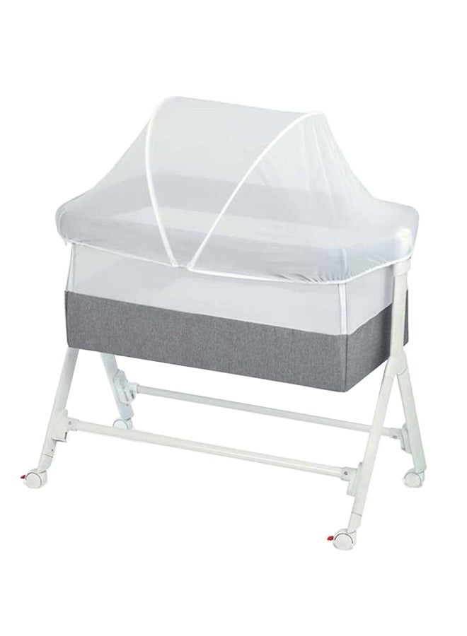 Cam شبكة ناموسية للأطفال، محمولة، غطاء ناموسية، للأطفال والبالغين، شبكة مهد للأطفال، مظلة شبكية لسرير الأطفال الصغار، حظيرة لعب للأطفال الصغار، سرير، يحميني، قابل للتنفس منذ الولادة - أبيض - Image 1