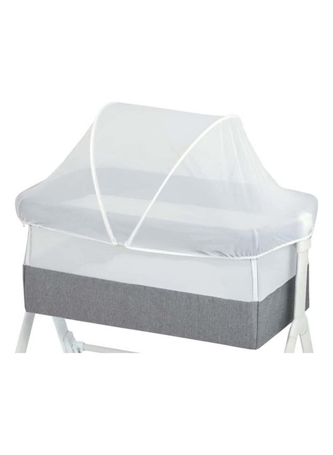 Cam شبكة ناموسية للأطفال، محمولة، غطاء ناموسية، للأطفال والبالغين، شبكة مهد للأطفال، مظلة شبكية لسرير الأطفال الصغار، حظيرة لعب للأطفال الصغار، سرير، يحميني، قابل للتنفس منذ الولادة - أبيض - Image 2