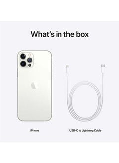 Apple Renewed - iPhone 12 Pro 128GB Silver 5G With Facetime - International Version  - Image 3