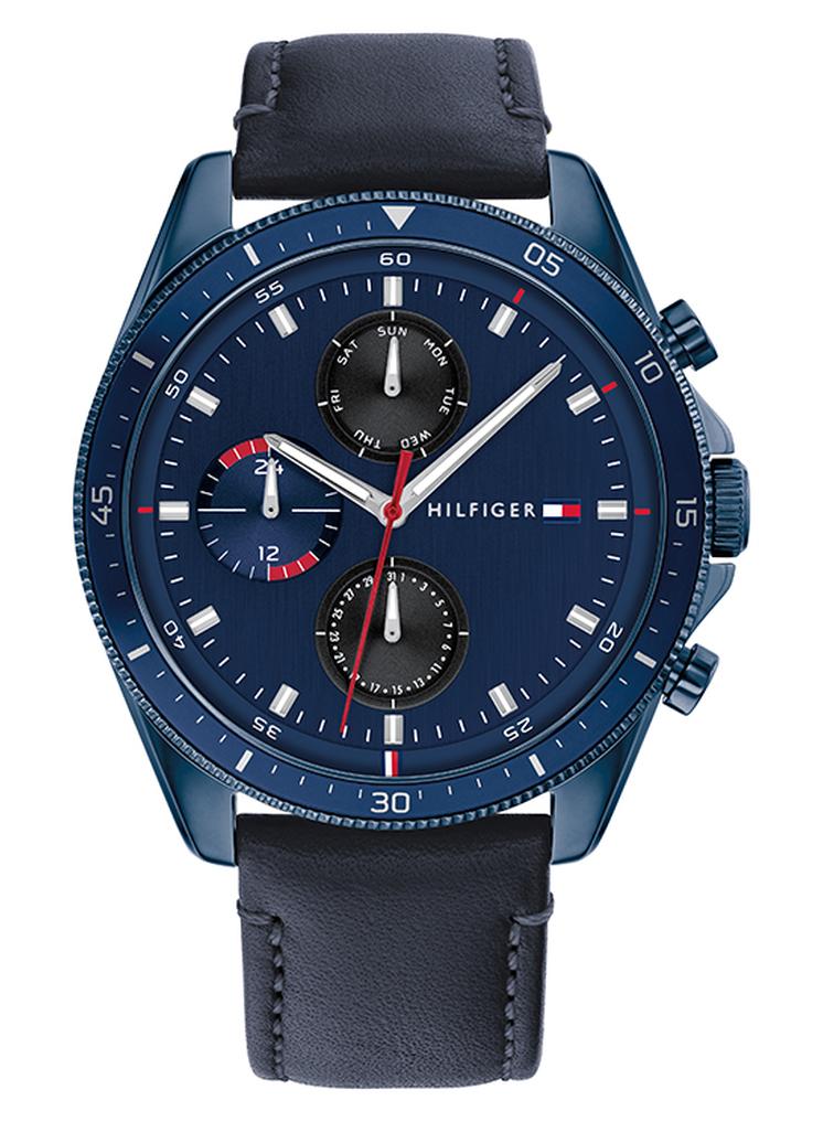 TOMMY HILFIGER Men's Leather Analog Watch-1791839 - Image 1