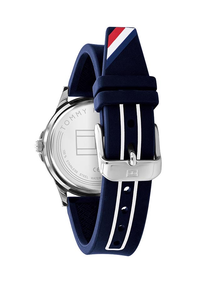 TOMMY HILFIGER Girls' Silicone Analog Watch-1720016 - Image 2