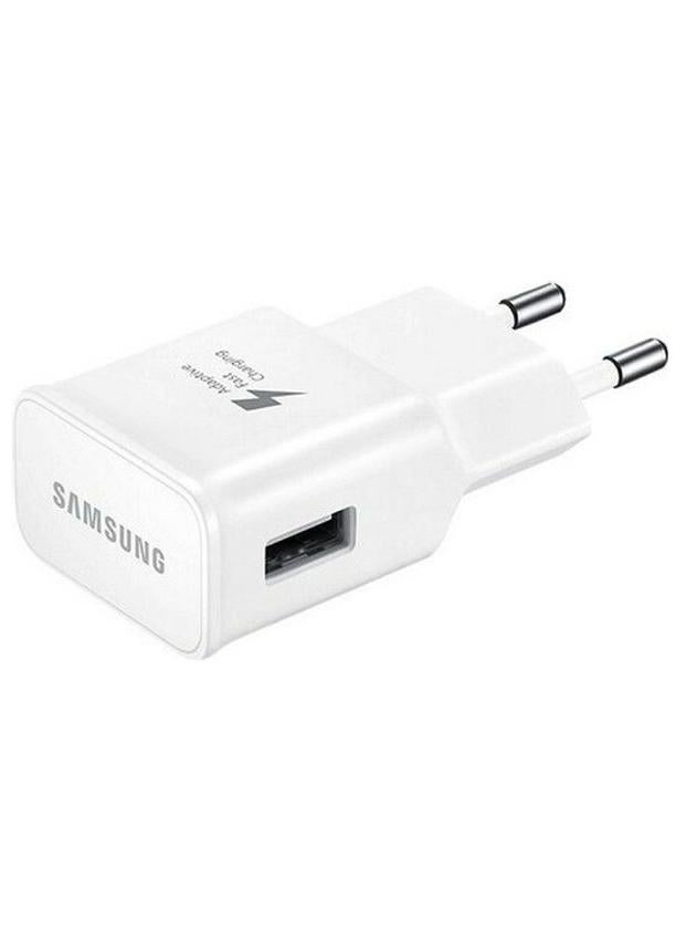 Samsung Travel Adapter Fast Charger with Micro USB Cable White - Image 1