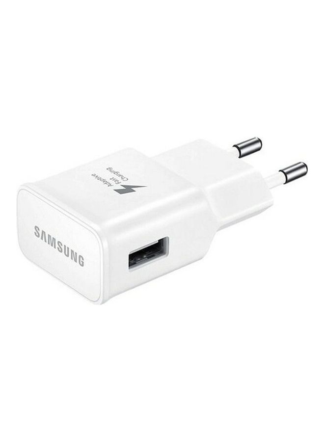Samsung Travel Adapter Fast Charger with Micro USB Cable White - Image 1