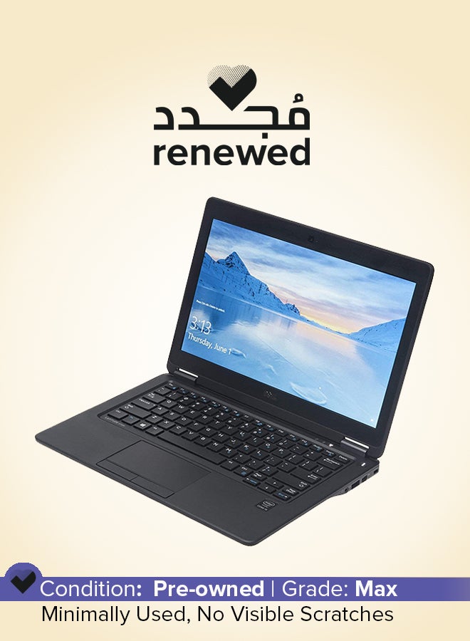 DELL - Renewed - Latitude E7270 (2016) Laptop With 12.5-Inch Display,Intel Core i7 Processor/6th GEN/8GB RAM/256GB SSD/520 Integrated HD Graphics Black - Image 1