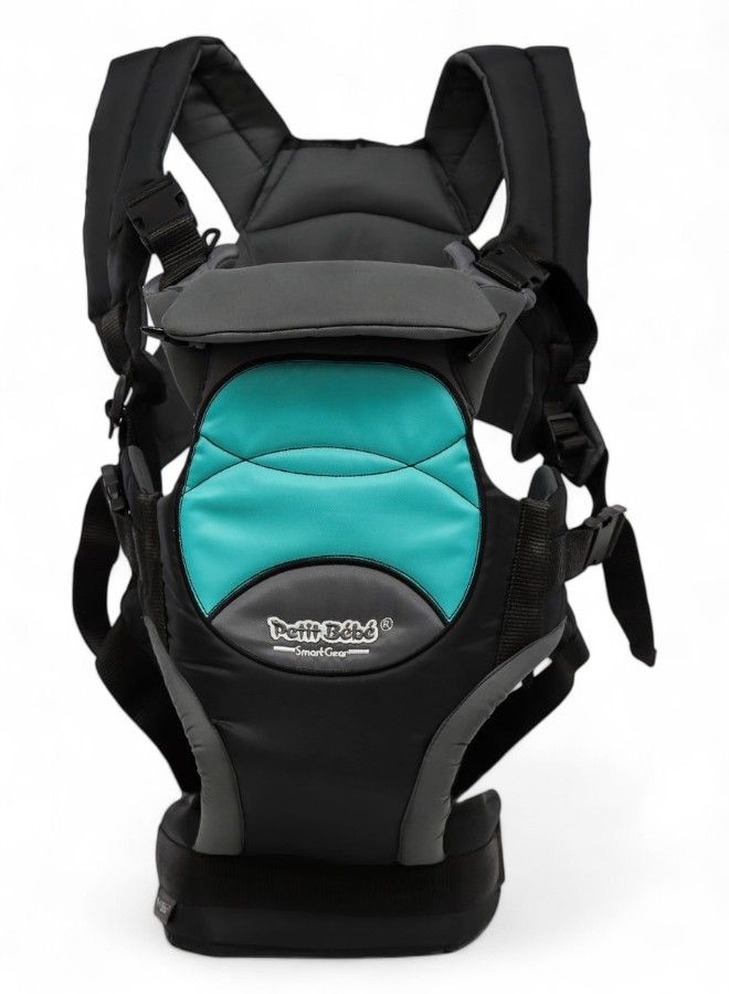 Petit bebe Baby Carrier Smart Space Aqua Green - Image 2