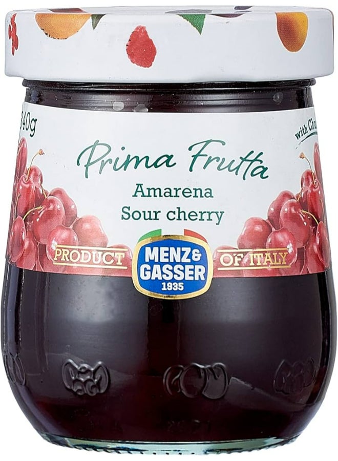 MENZ&GASSER 50% Cherry  Jam 340grams - Image 1