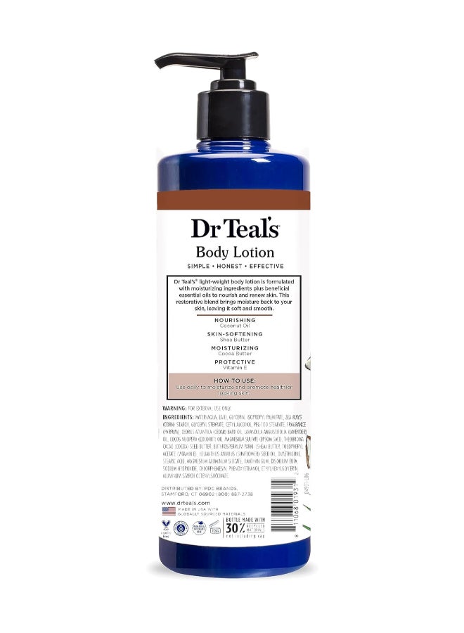 Dr Teal's - Coconut Oil Body Lotion 532ml - Image 1