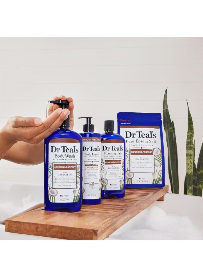 Dr Teal's - Coconut Oil Body Lotion 532ml - Image 1