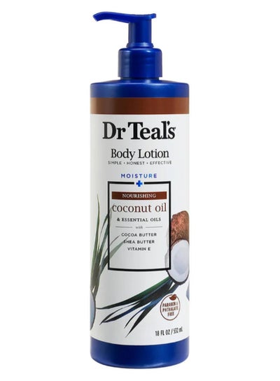 Dr Teal's Nourishing Coconut Oil Body Lotion for Moisture