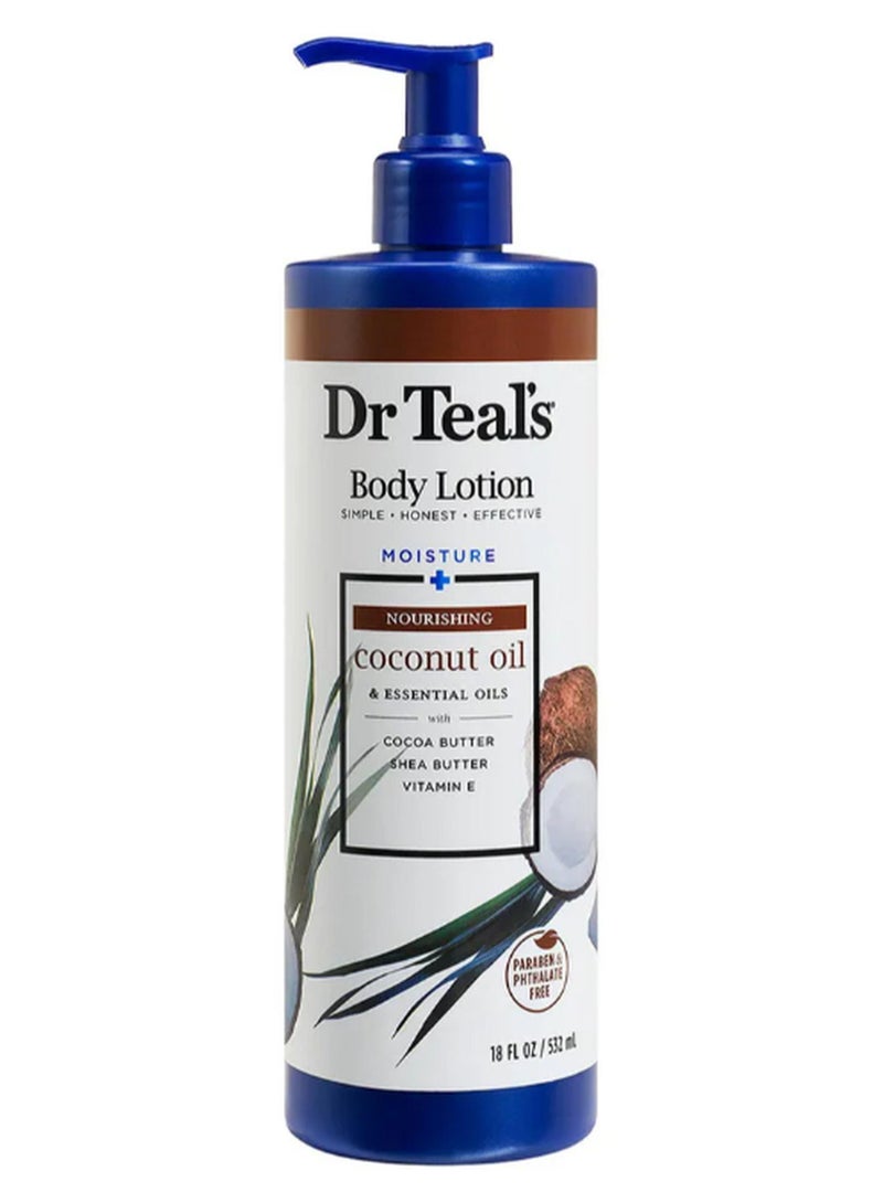 دكتور تيل لوشن للجسم بزيت جوز الهند 532ملليلتر - Image 1