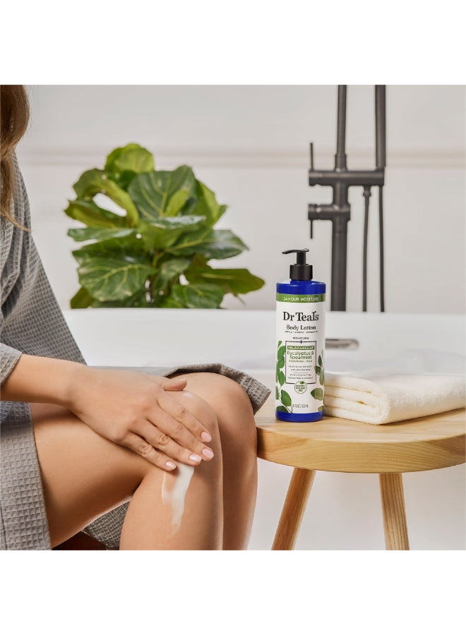 Dr Teal's - Eucalyptus & Spearmint Body Lotion 532ml - Image 1