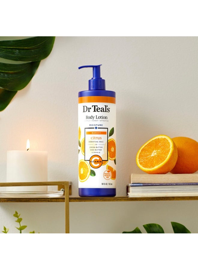 Dr Teal's Citrus Body Lotion 532ml  - Image 4
