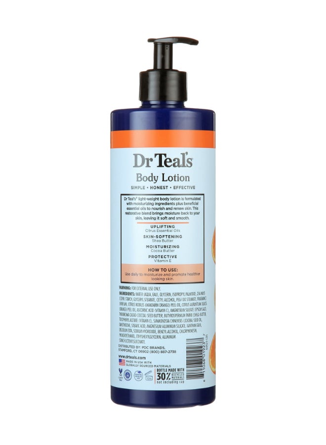 Dr Teal's Citrus Body Lotion 532ml  - Image 2