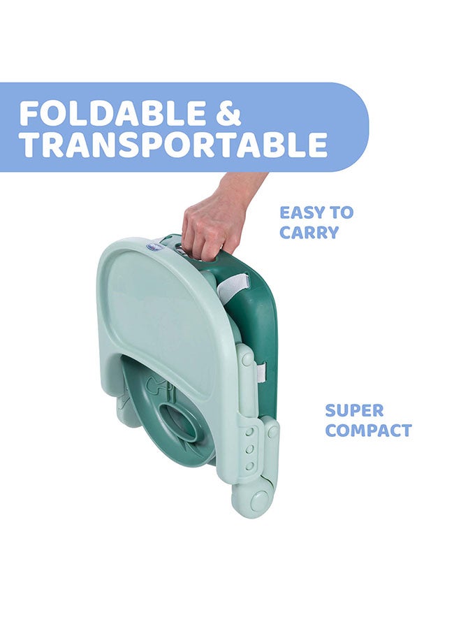 Pocket Snack Booster Seat 6M-3Y, Sage