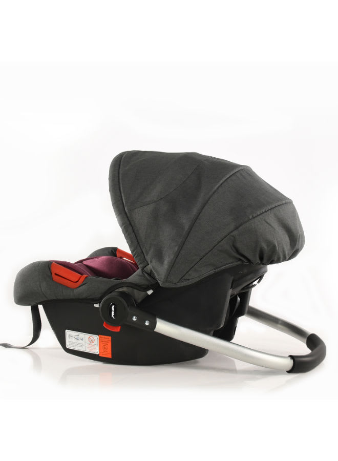 Petit bebe Car Seat  Smart Z1 - Grey/Purple  - Image 4