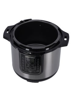 جيباس جهاز طهي رقمي متعدد الأغراض سعة 8.0 لترات وقوة 1200.0 وات GMC35029 أسود/ فضي 8 L 1200 W GMC35029 أسود/ فضي  - Image 2