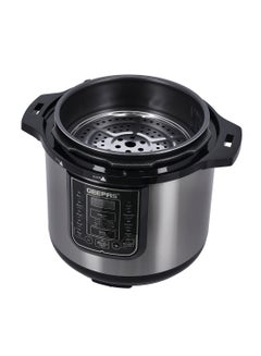 جيباس جهاز طهي رقمي متعدد الأغراض سعة 8.0 لترات وقوة 1200.0 وات GMC35029 أسود/ فضي 8 L 1200 W GMC35029 أسود/ فضي  - Image 3