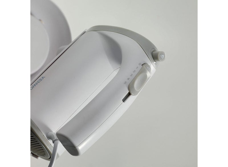 KENWOOD Hand Mixer (Electric Whisk) With 5 Speeds + Turbo Button, Twin Stainless Steel Kneader And Beater For Mixing, Whipping, Whisking, Kneading 300 W HMP20.000WH White - Image 4