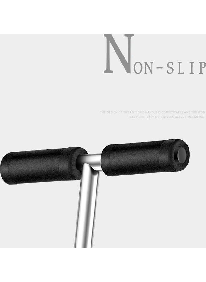 Scooter With Dual Suspension Black 72x12x24cm - Image 5