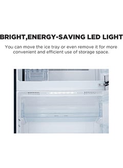 HITACHI 410L Gross And 366L Net Capacity Bottom Mount Double Door Refrigerator, 2 Doors Fridge, Dual Fan Cooling, Eco Thermo-Sensor, Bottle And Wine Shelf 357.7 W RB410PUK6PSV Silver  - Image 3