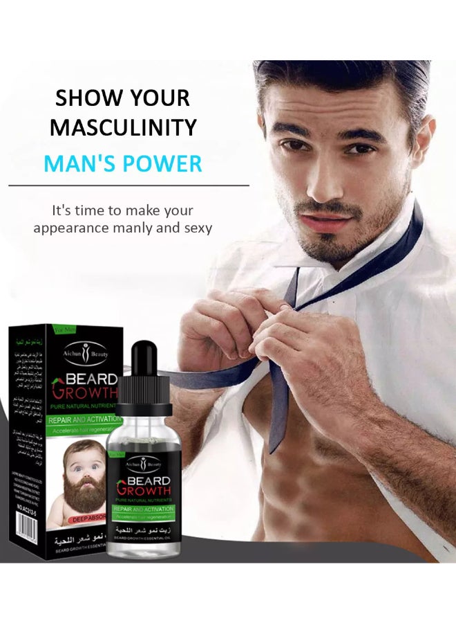 ARTLOOK - Beard Grownth Oil Multicolour 30ml Mulicolour 30ml - Image 1