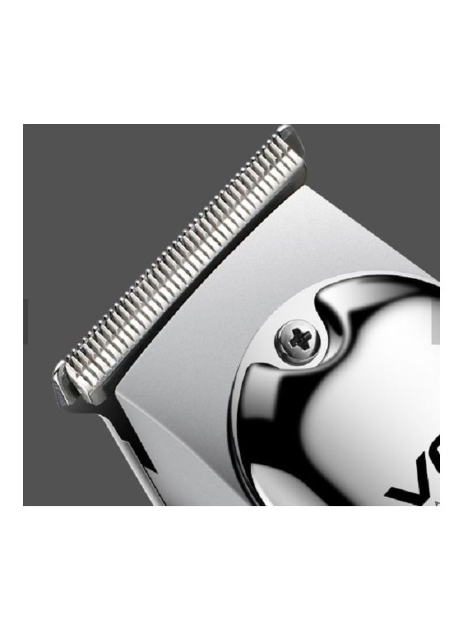في جي آر ماكينة حلاقة كهربائية للرجال V-071 فضي - Image 2