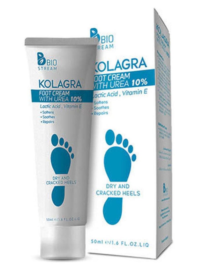 كولاجرا كريم كولاجرا للقدمين للكعوب الجافة والمتشققة 10% يوريا - Image 1