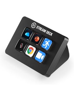 Elgato Stream Deck Mini – Control Zoom, Teams, PowerPoint, MS Office and More, Boost Productivity with Seamless Integration for Daily Apps, Set Up Shortcuts Easily, Compatible with Mac and PC