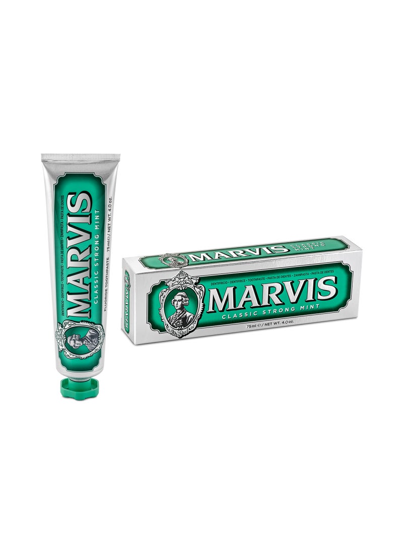 Marvis Classic Strong Mint Toothpaste mint 85ml - Image 1