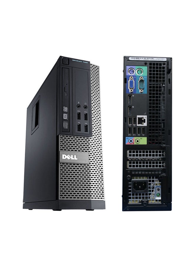 DELL - Renewed - Optiplex 9020 (2014) Desktop Mini PC,Intel Core i7 Processor/4th GEN/8GB RAM/500GB HDD/HD 4600 Integrated Graphics Black - Image 1