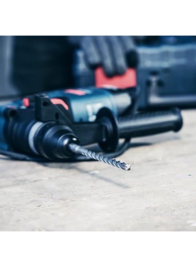 بوش لقمة مثقاب مطرقي Sds بلس 5X للأسطح الخرسانية فضي 14x100x160مم - Image 3