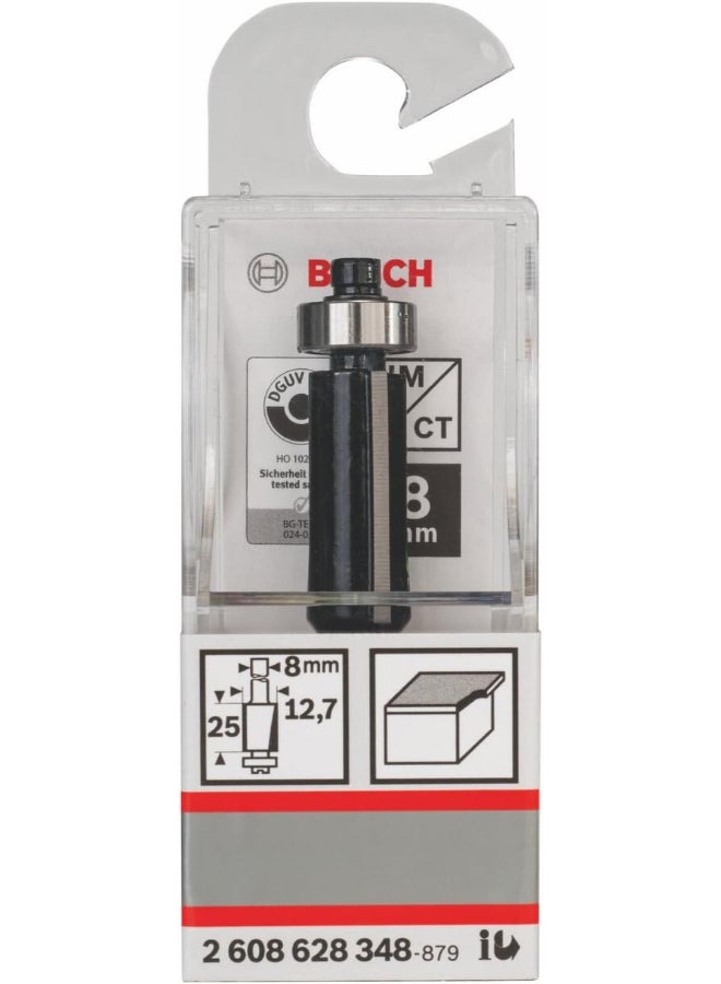 BOSCH Router  Flush Trim Bit 8 Silver 8x12.7x68mm  - Image 3