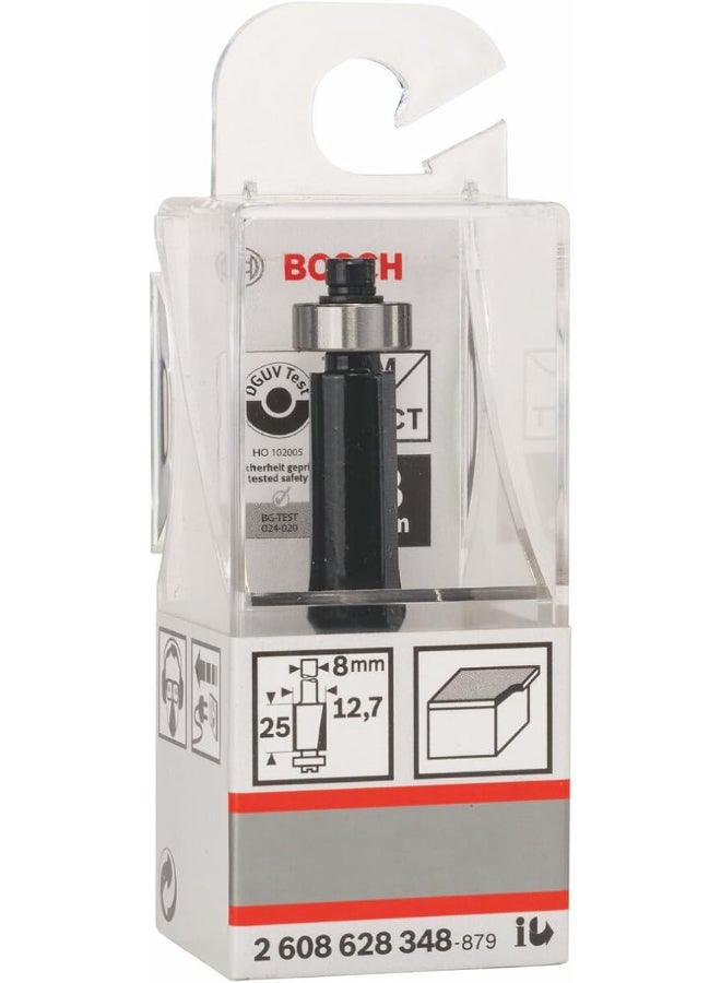 BOSCH Router  Flush Trim Bit 8 Silver 8x12.7x68mm  - Image 4