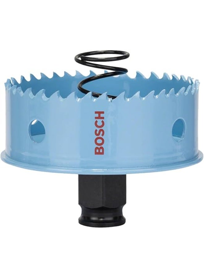 BOSCH Sheet Metal Holesaw, 3 1/2" Blue 89mm - Image 2
