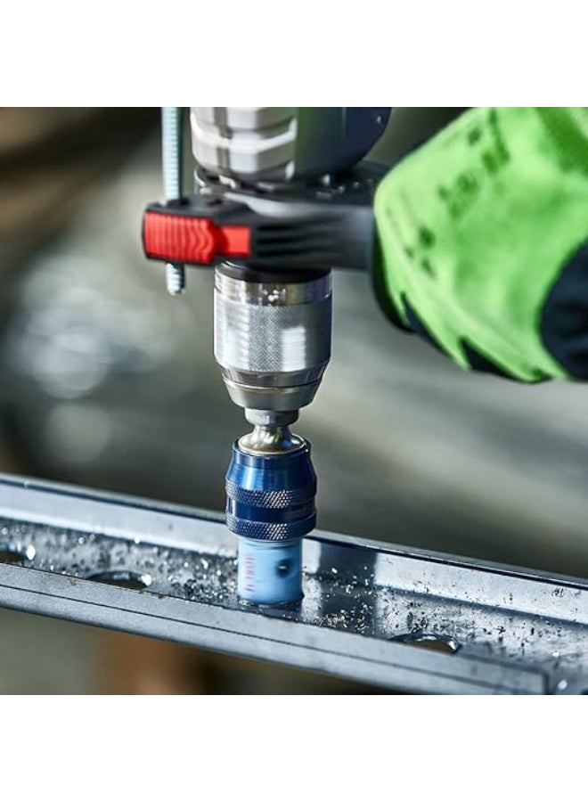 BOSCH Sheet Metal Holesaw, 3 1/2" Blue 89mm - Image 5