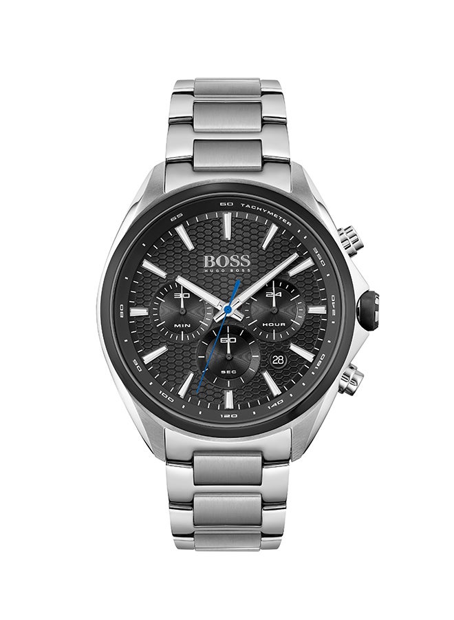 HUGO BOSS Men's Distinct Stainless Steel Chronograph Watch 1513857 - Image 1