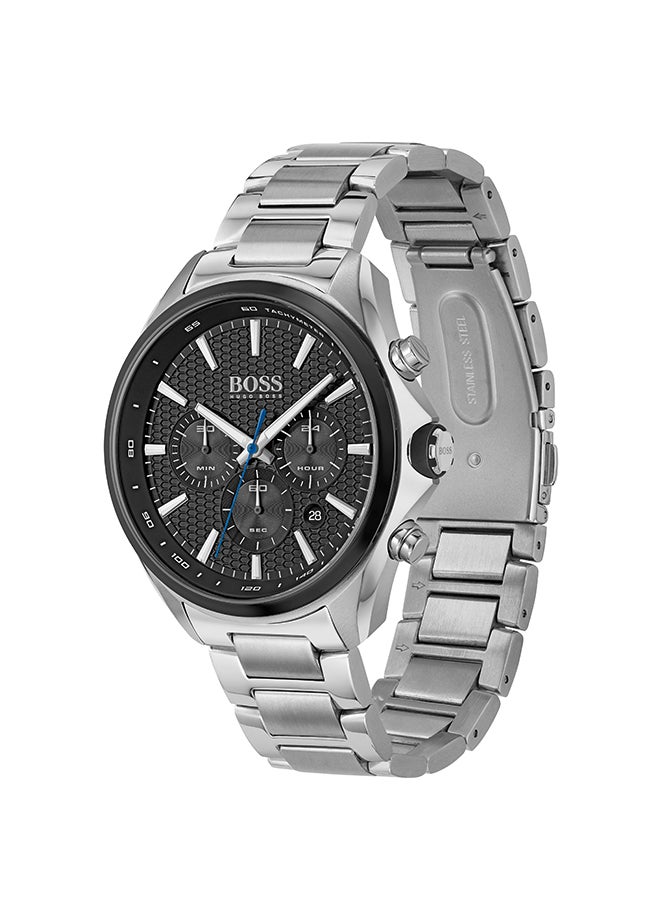 HUGO BOSS Men's Distinct Stainless Steel Chronograph Watch 1513857 - Image 3