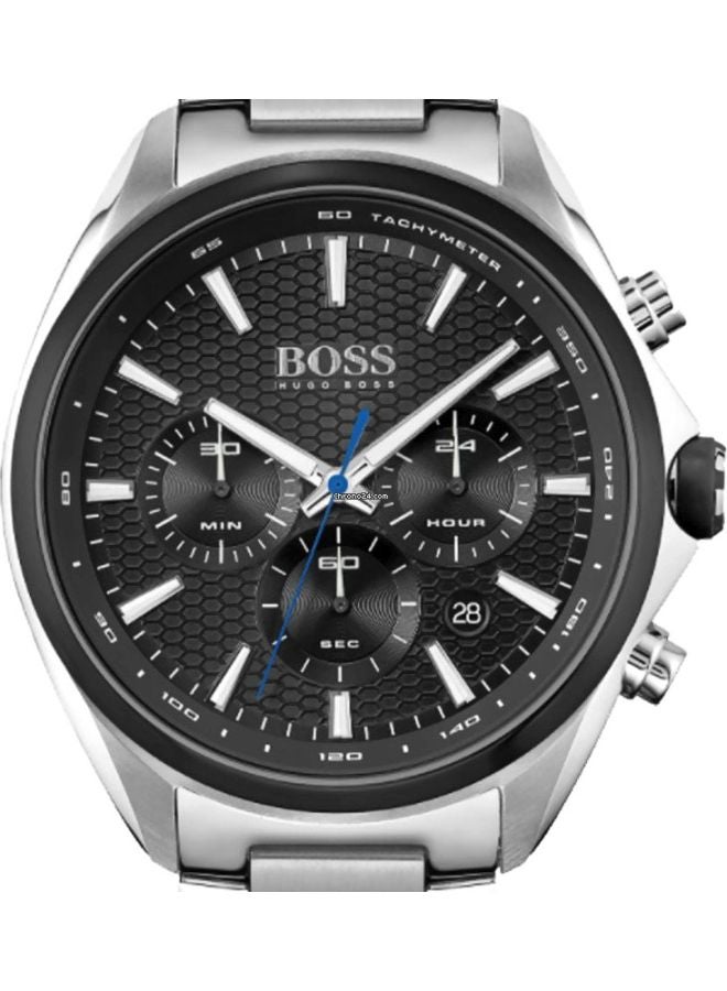 HUGO BOSS Men's Distinct Stainless Steel Chronograph Watch 1513857 - Image 5