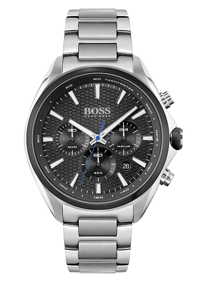 HUGO BOSS Men's Distinct Stainless Steel Chronograph Watch 1513857 - Image 1