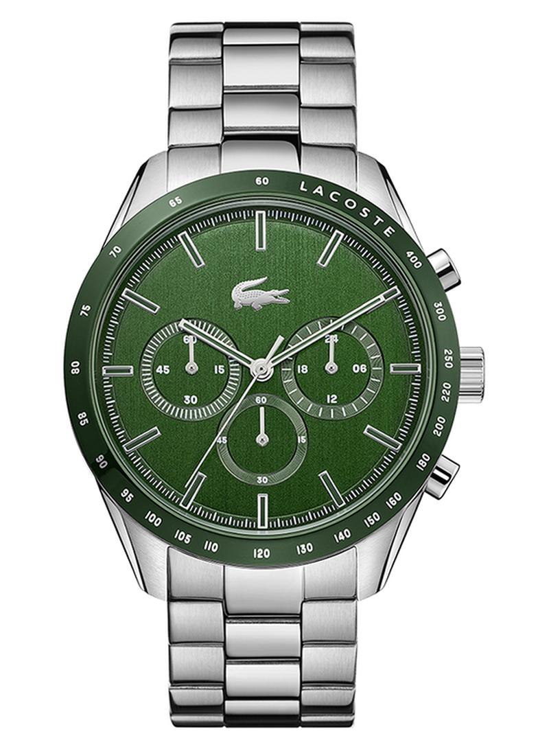 لاكوست ساعة بوسطن بمينا أخضر للرجال - Image 1