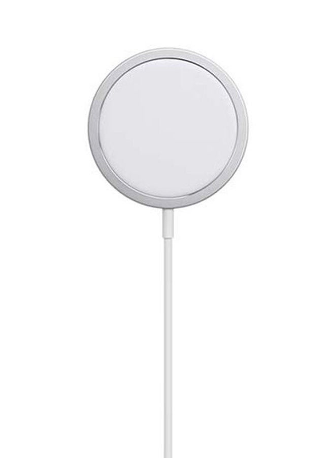 Apple MagSafe Charger for iPhone 15, 14, 13 and 12 series White - Image 1