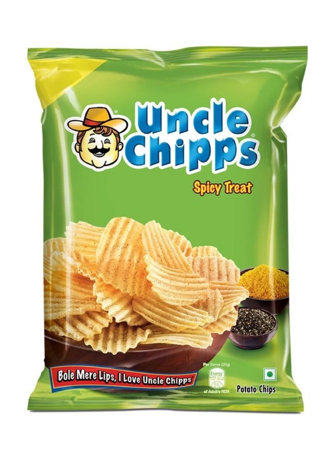 Uncle Chipps Spicy Treat Potato Chipps 80grams