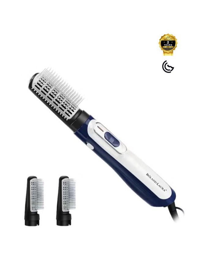 BOLAND LAURA Professional Hot Air Styler With 2 Attachments Blue And white - Image 1