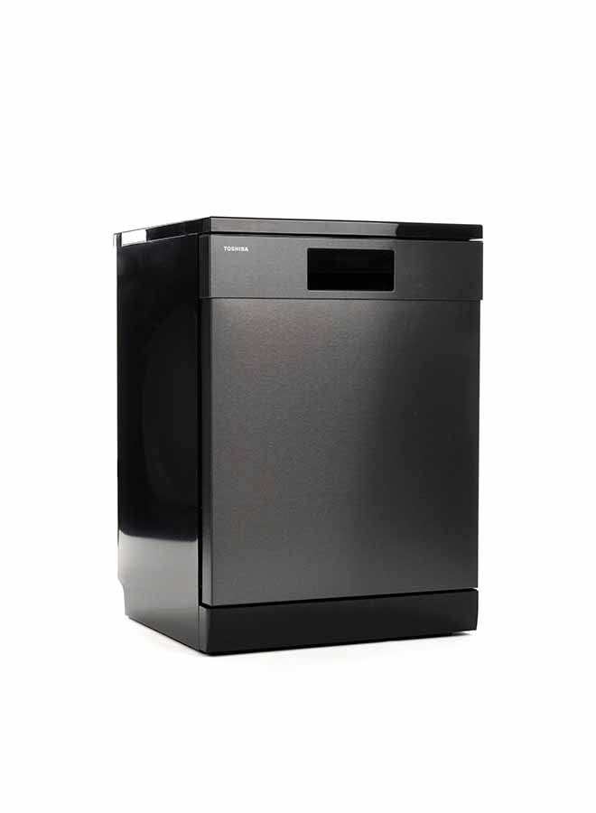 Digital Dish Washer - 8 Programs - 14 Place Settings - 84.5 cm DW-14F2ME(BS) Black - pnsku/N45104390A/45/_/1705419013/f9d0fd34-2fb7-4fbf-864d-16e70f6c1bfd