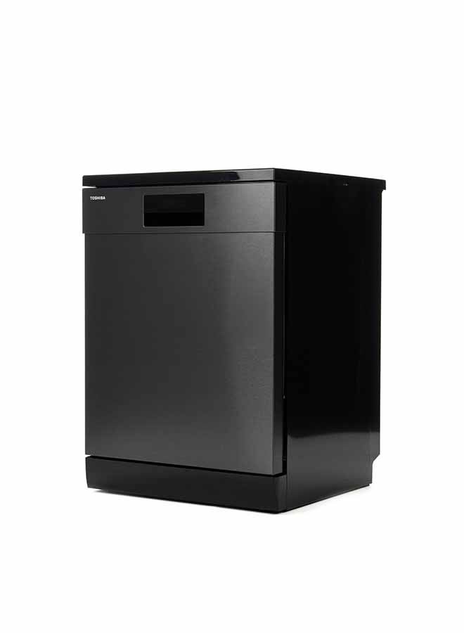 Digital Dish Washer - 8 Programs - 14 Place Settings - 84.5 cm DW-14F2ME(BS) Black - pnsku/N45104390A/45/_/1705419016/b4061ba8-3c52-45fd-8637-55c08b930a6a