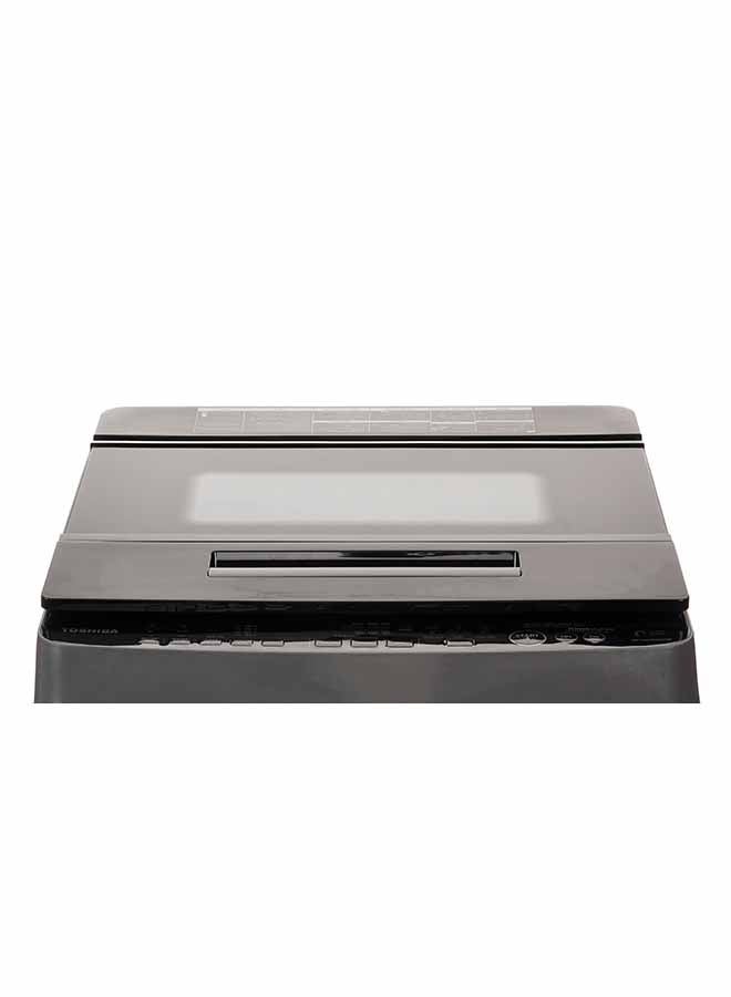 توشيبا غسالة تحميل علوي بغطاء زجاجي وتقنية ألترا واش سعة 11 كجم AW-DUK1200GUPBB(DS) فضي داكن  - Image 4